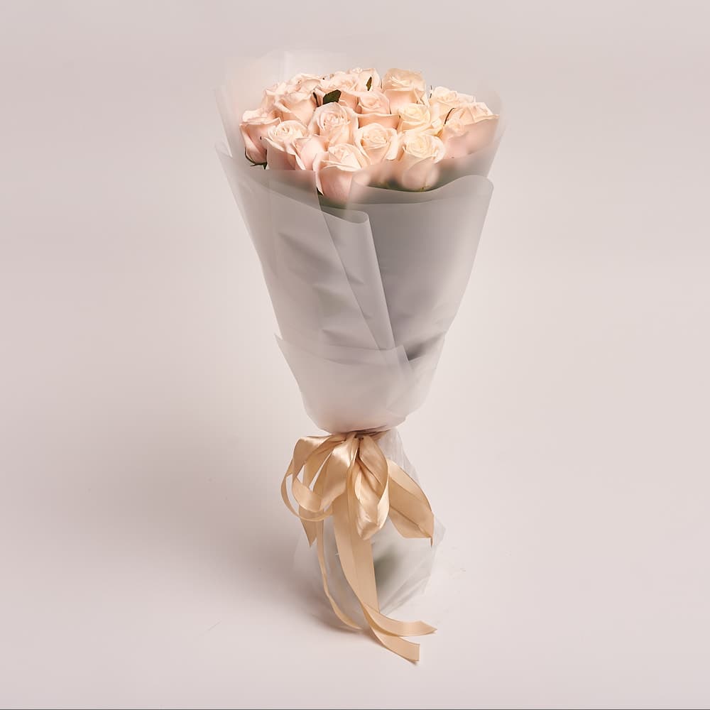 Букет 19 Cветло-розовых роз